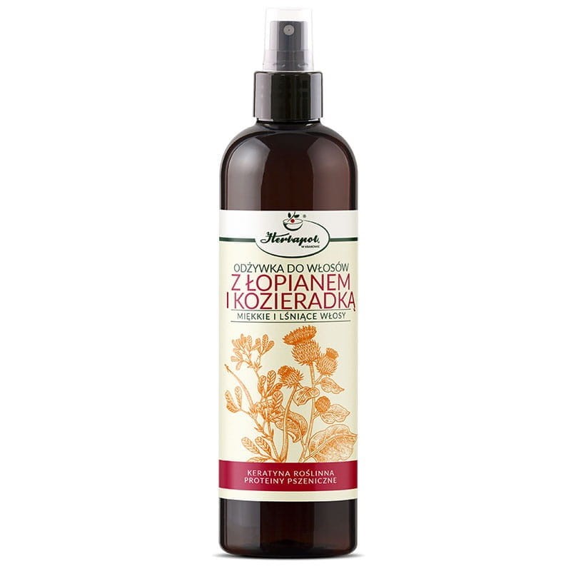 Herbapol Kraków Odżywka do włosów z łopianem i kozieradką 250ml