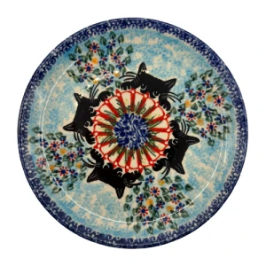 Talerz Koty Bolesławiec