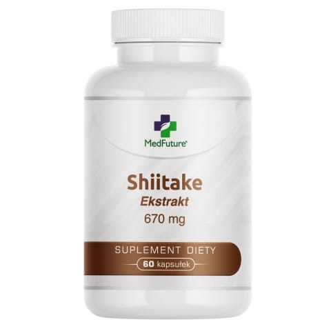 Medfuture Shiitake grzybek 60 kapsułek