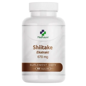 Medfuture Shiitake grzybek 60 kapsułek